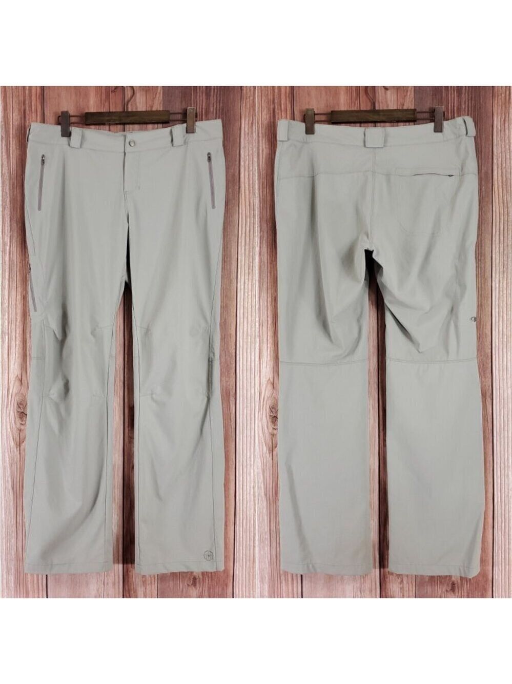 Outdoor Research Womens Size XL Beige Hiking Camp Performance Pants Cordura